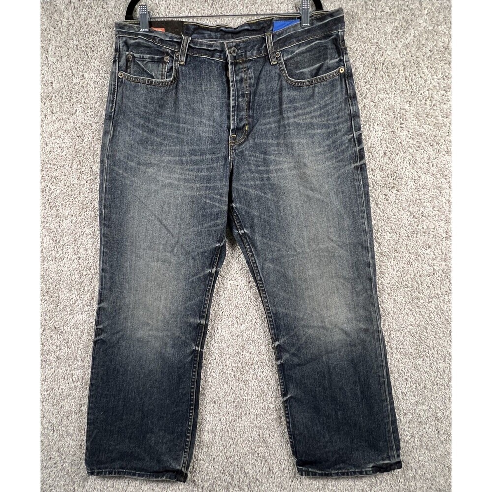 GAP Jeans Loose Straight Fit Men’s Denim Pants Medium Tint Blue Casual